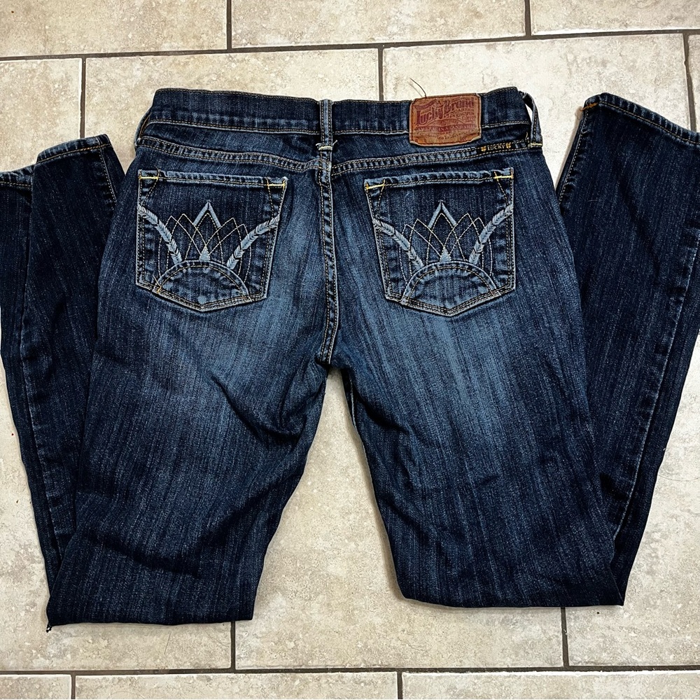 Lucky Brand Women's Dark Blue Jeans